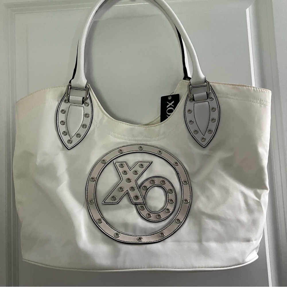 XOXO | White Shoulder Bag Handbag Tote